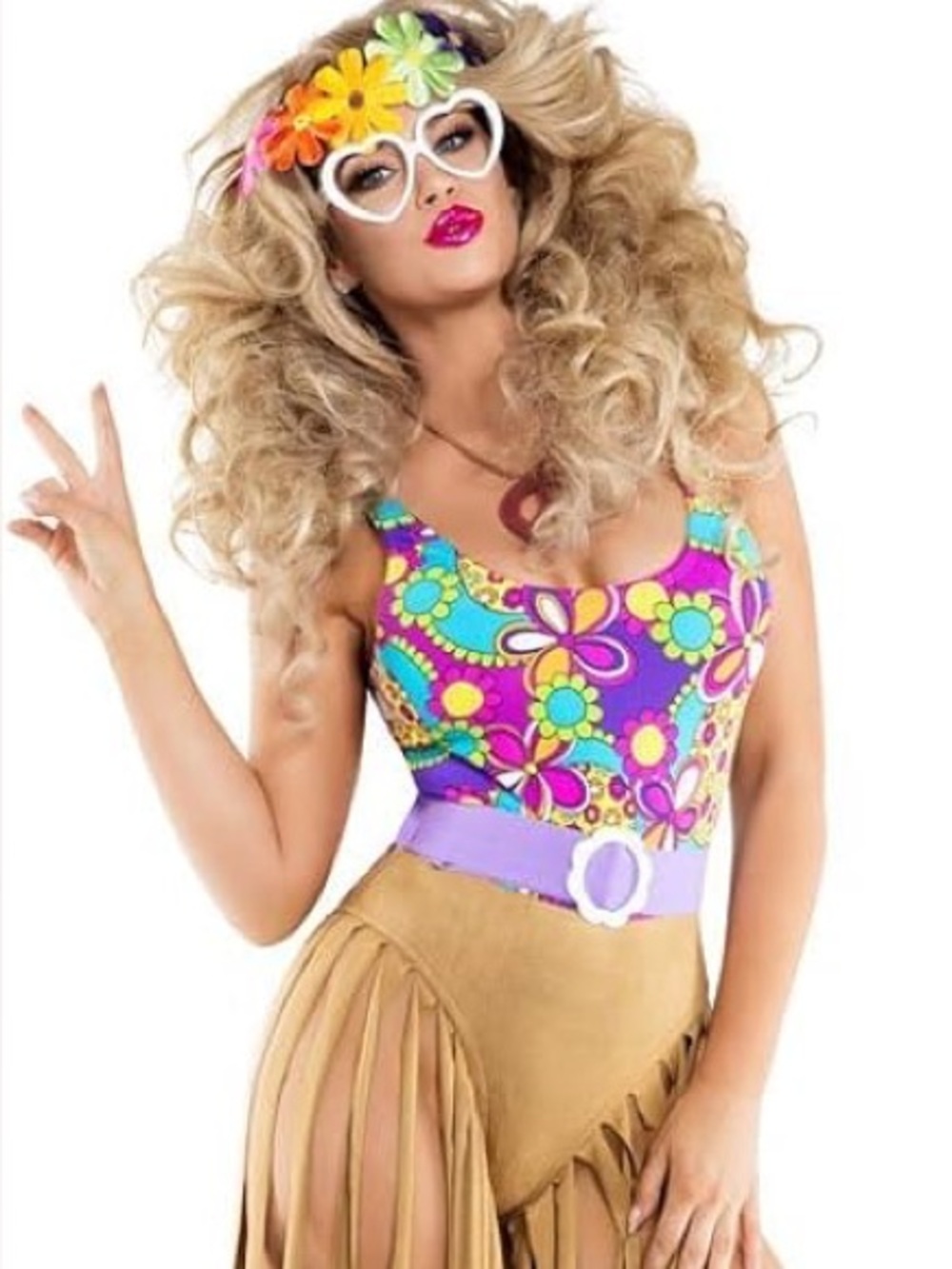 Flower Power 60s-Inspired costume - STARLINE